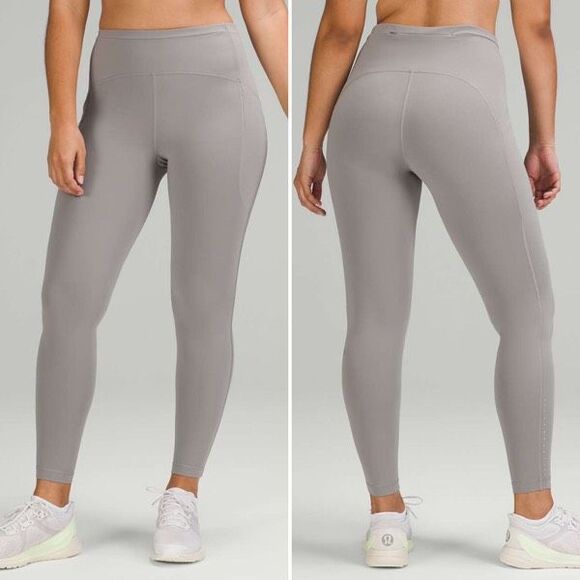 Lululemon Swift Speed High-Rise Tight 28" in Gull Grey Size 12 - Picture 1 of 8